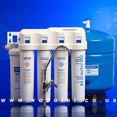 Система обратного осмоса Аквафор Осмо Кристалл 100-6<br>(с минерализатором)