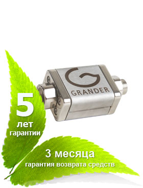 Компактный оживитель воды Grander WFLX